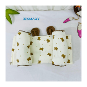 Gối chặn dành cho bé họa tiết gấu nâu